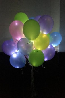 Светящиеся шары цветные