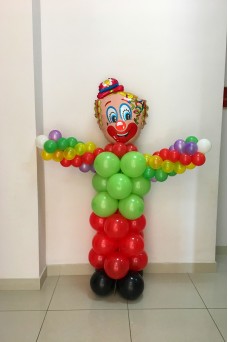 Клоун из шаров