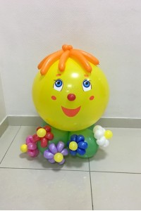 Фигура из шаров "Веселый круглый"