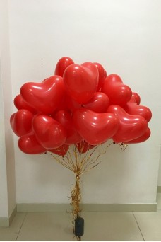 Облако из шаров "Моя нежная любовь"