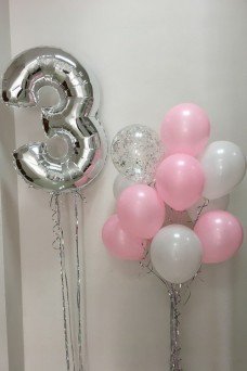 Набор на празднование 3 лет для девочки