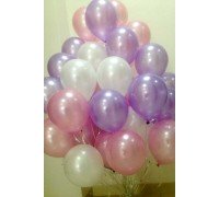 Облако "Ассорти" из 21 шара с гелием №3