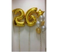 Набор шаров на 26 летие