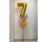 Фонтан с цифрой 7