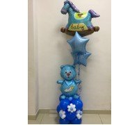 Фигура " Мишка на шарах"