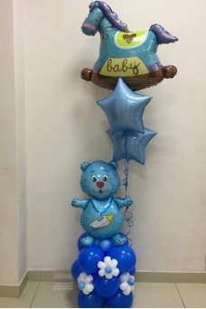 Фигура " Мишка на шарах"