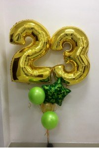 Шары на 23 февраля