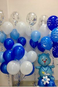 Воздушные шары на рождение сына № 2