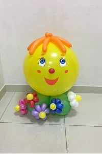 Фигура из шаров "Веселый круглый"