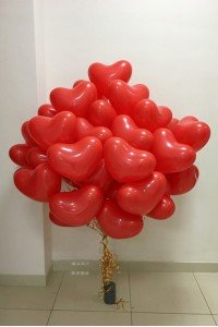 Облако из шаров "Моя любовь"
