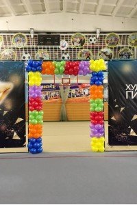 Гирлянда из шаров 6 цветов