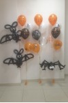 Воздушные шары на Хэллоуин в Иркутске и Ангарске
